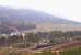 A class 37 stops at Tyndrum Lower with a train for Oban in August 1984. In the centre distance Tyndrum Upper is visible.<br><br>[John Gray 12/08/1984]