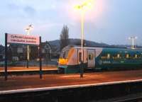First light at Llandudno Junction on 16th March with ATW 175115 idling in Bay Platform 2 before departing along the short branch to Llandudno. <br><br>[Mark Bartlett 16/03/2015]