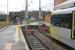 Prior to 1971 the bay platforms at Altrincham were through roads leading under the two right hand arches to the EMU Depot where the 1931 built MSJ&A dedicated sets were maintained. When the Altrincham line was converted to 25kvAC the depot closed and the site was built on. Metrolink 3024 pauses briefly in Platform 1 on 13 January 2015 before returning to Bury.<br><br>[Mark Bartlett 13/01/2015]