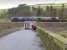 Looking over Bowland Bridge on 27 January as GBRf 66723 and 66747 propel the tracklaying train south.<br><br>[Bill Roberton 27/01/2015]