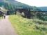 Zooming out at Cymer Afan [see image 50302], we see the R&SB trackbed in excellent order for walking or cycling. A trip West on the R&SB, and back on the SWMR, makes a pleasant outing. The North portal of the tunnel from Caerau can be found to the left, but all traces of the spur to that line from the R&SB have gone.<br><br>[Ken Strachan 31/05/2010]