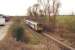 A Blackpool South to Colne service passes the site of the former Wrea Green station on 2 February 2015. The station closed to passengers in 1961 and has since been demolished. [Ref query 6930]<br><br>[John McIntyre 02/02/2015]