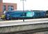 DRS 68001 <I>Evolution</I> stabled alongside the NR area operating centre at the south end of York Station on 19 March.<br><br>[Veronica Clibbery 19/03/2015]