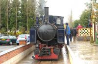 0-4-4-0T Mallet <I>SF Dajibarang No 9</I> at Statfold Barn on 28 March 2015. [See image 46863] <br><br>[Peter Todd 28/03/2015]