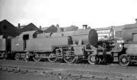 Fowler 4P 2-6-4T 42394 in the shed yard at Carlisle Kingmoor on 18 April 1965.<br><br>[K A Gray 18/04/1965]