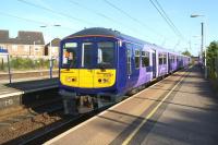 In the new timetable which started on 17 May, Northern began operating class 319s between Liverpool and Preston. On 20 May 2015, 319367 worked the 1800 from Liverpool Lime Street and is seen here arriving at Leyland.<br><br>[John McIntyre 20/05/2015]