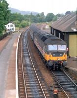 Southbound at Pitlochry in 1990.<br><br>[Ewan Crawford //1990]