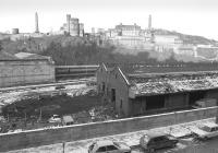 View north over Waverley Goods in January 1985 with the sheds being demolished.<br><br>[Bill Roberton 26/01/1985]