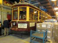 Streetcar 2766 preserved in the Toronto Transport Commission's <I>Harvey Shops</I> maintenance facility in May 2015.<br><br>[John Yellowlees 28/05/2015]