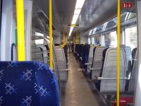 Interior of the late morning/early afternoon Edinburgh Waverley to Ayr service at Carstairs on 21 March 2015. No need to book a seat on this one.<br><br>[Andrew Wilson 21/03/2015]