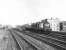 Ex-Caledonian 0-6-0 57564 leaves Kilbowie on 27 September 1957 with a Rutherglen - Balloch train. <br><br>[G H Robin collection by courtesy of the Mitchell Library, Glasgow 27/09/1957]