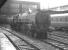 BR light Pacific 72009 <I>Clan Stewart</I> held on the centre road at Carlisle on a wet 17 August 1963. The locomotive is waiting to run north to Kingmoor shed after bringing in the 8am Aberdeen - Manchester (currently standing at platform 4). [See image 43696]<br><br>[K A Gray 17/08/1963]