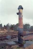 Water column at the south end of Altnabreac in 1994.<br><br>[Ewan Crawford 30/12/1994]