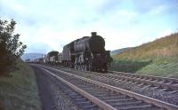 Black 5 45009 south of Lamington with a down freight on 26 September 1964.<br><br>[John Robin 26/09/1964]