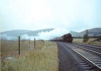 Perth based Black 5 no 44797 south of Abington on 30 July 1966 with a down special.<br><br>[John Robin 30/07/1966]