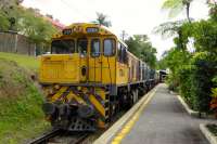 The 14.00 to Cairns waits for time on 27/9/15.<br><br>[Colin Miller 27/09/2015]