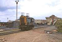 08882 is duty shunter at Polkemmet Colliery on 26 May 1982, having replaced the old Barclay pugs.<br><br>[Peter Todd 26/05/1982]