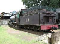 Tanganyika Railway locomotive no. 301 (later East African Railways no. 2302) is a 4-8-0 built by Beyer Peacock in 1923. It is now a static exhibit at the Railway Museum in Nairobi, restored to TR livery.<br>
<br>
<br><br>[Alistair MacKenzie 17/03/2014]