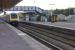 An HST to Penzance departs from platform 1 at Par while 153329 waits on platform 3 with a branchline service to Newquay on 14 October 2015.<br><br>[John McIntyre 14/10/2015]