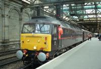 47798 'Prince William' on Royal Train duties at Edinburgh Waverley in May 2002. Access with permission.<br><br>[Bill Roberton 28/05/2002]