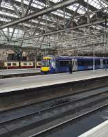 The 1015 to Aberdeen at Glasgow Central.<br><br>[John Yellowlees 22/03/2016]