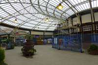Wemyss Bay pier and station have been receiving considerable attention recently. This is the concourse today. The pier is due to reopen on Friday 25th, two days from now, with quite a bit left to do.<br><br>[Colin Miller 23/03/2016]
