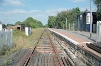 View south at Llandybie station.<br><br>[Ewan Crawford //2002]