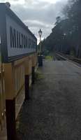 View west from Milton of Crathes station.<br><br>[John Yellowlees 30/04/2016]