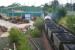 EWS 66095 with Russian coal from Leith Docks destined for Cockenzie power station in September 2006. The train is passing the VAE Baileyfield Switch & Crossing Works on the climb up to Portobello Junction and the ECML. [See image 14242]<br><br>[John Furnevel 16/09/2006]