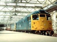 BRCW Type 2s 5338+5340 at Waverley in September 1971 with a train from Inverness.<br><br>[John Furnevel 21/09/1971]