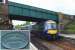 Unlike the footbridge [see image 29441], the original bridge carrying Station Road over the railway at Polmont was most definitely not designed with overhead electrification in mind. Seen here in June 2015 with preparations for its removal well advanced, it has now been replaced as part of the EGIP works.<br><br>[Colin McDonald 04/06/2015]