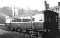 Sentinel railcar no 35 <I>Nettle</I> photographed at Carlisle in the 1930s.<br><br>[Dougie Squance (Courtesy Bruce McCartney) //]