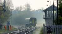 A misty morning at Brundall Junction in 2012.<br><br>[Ian Dinmore 12/11/2012]