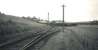 View west to Glenlossie Distillery on the Glenlossie Railway. This passing loop was provided close to the distillery.<br><br>[Alec Unsworth (Courtesy Chris Unsworth) //1951]