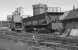 Derwenthaugh Coke Works on 21 April 1986, closed the previous year, served by the Chopwell & Garesfield Railway<br>
<br>
Coke oven locomotive with elevated cab and a coking car.<br><br>[Bill Roberton 21/04/1986]