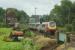 A Virgin Voyager on a London bound service approaches the site of Bay Horse station on the WCML between Preston and Lancaster. The station Opened in 1840 and closed in 1960 but 56 years later there is still evidence of it [see image 19844], even when it is next to the WCML!<br><br>[John McIntyre 20/08/2016]