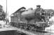 J37 0-6-0 64547 on the turntable at Montrose shed in the summer of 1966.<br><br>[Dougie Squance (Courtesy Bruce McCartney) 15/07/1966]