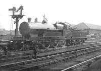 LMS Claughton class 4-6-0 no 5997 <I>Buckingham</I> standing at the south end of Carlisle Citadel station, thought to have been taken in the early 1930s.<br><br>[Dougie Squance (Courtesy Bruce McCartney) //]