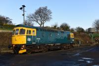 An immaculate 33053 parked in the Ropley shed sidings.<br><br>[Peter Todd 28/12/2016]