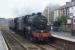 Ian Riley's Black 5s, 44871 and 45407 with support coach pass Bamber Bridge on their way home to the East Lancs Railway for Hogmanay. This was the second day of their journey south from Fort William and the Festive Jacobite services.<br><br>[John McIntyre 31/12/2016]