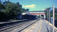 Kemble railway station looking north on the 30th of August 2016. The engineer's siding off to the right is the remainder of the line to Cirencester. To the left, beyond the building, was the branch to Tetbury.<br><br>[Alan Cormack 30/08/2016]