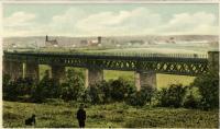A postcard view of Stonehouse Viaduct looking towards the town.<br><br>[H Miller //]