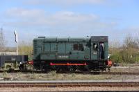 Class 08 No 604 'Phantom'. The Didcot Rly. Centre's shed shunter.<br><br>[Peter Todd 15/03/2017]
