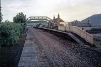 Hassendean looking north in 1974 after track-lifting was complete.<br><br>[Jim Scott //1974]