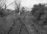 The Auchmuty branch in 1992 after the end of traffic.  The Balbirnie Mills siding diverges to the left with the line to Tullis Russell veering right. Access with permission.<br><br>[Bill Roberton //1992]