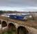 68 007 Valiant slowly crosses the Water of Leith Viaduct to the west of Slateford station.<br><br>[David Panton 06/03/2017]