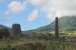 An abandoned Sugar Mill on St Kitts, seen from a passing train. The railway was built to connect the various plantations with a new sugar factory in Basseterre that opened in 1912 and the small mills like this were all closed although many can still be seen.<br><br>[Mark Bartlett 18/02/2017]