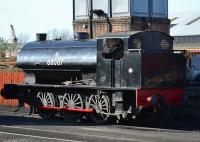 Former NCB No.7 (Bagnall 2777 of 1945) masquerading as J94 68007 at Bo'ness. 2 April.<br><br>[Bill Roberton 02/04/2017]