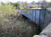 A Halt was constructed at Crossgatehall, East Lothian, by the NB in 1913 to serve the nearby village of Cousland. Located in the Lothian coalfield between Smeaton Junction and Ormiston, the station lasted a mere 17 years, closing in September 1930. The bridge that carried the road over the formation still survives and stands at the centre of a crossroads, now controlled by traffic lights. View is north across the station site in April 2017, with the remains (if any) located below. One of those occasions where the word 'overgrown' seems somehow inadequate.<br><br>[John Furnevel 09/04/2017]