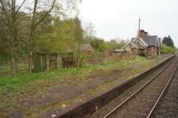A view south of the former station at Little Salkeld on 19 April 2017. [See image 22618]<br><br>[John McIntyre 19/04/2017]